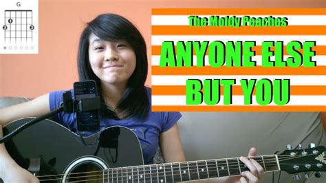 [JUNO movie] The Moldy Peaches - Anyone Else But You (acoustic cover KYN) + Lyrics + Chords ...