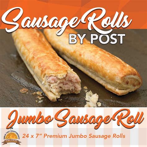 7" Premium Jumbo Sausage Roll (24 Pack) – Proper Pasty Company