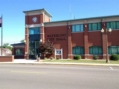 Waterloo City Hall Historical Marker