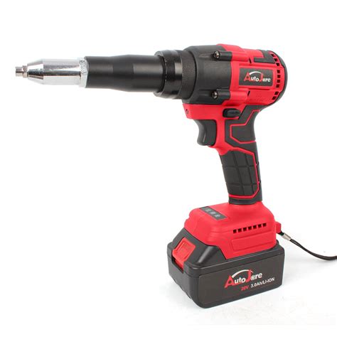 MDQ1801-Cordless Rivet Gun 20V Electric Automatic Brushless Blind Rivet Gun - AutojareTool