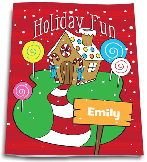 Holiday Homework Cover Page Design