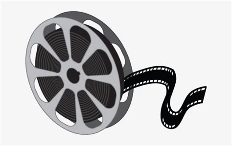 Movie Reel Clip Art Black And White