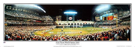 Houston Astros "First Texas World Series" Panoramic Poster Print ...