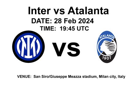 Inter vs Atalanta - Best live Sports