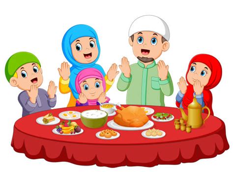 Ramadan Character Illustrations, Royalty-Free Vector Graphics & Clip Art | Muslim kids ...