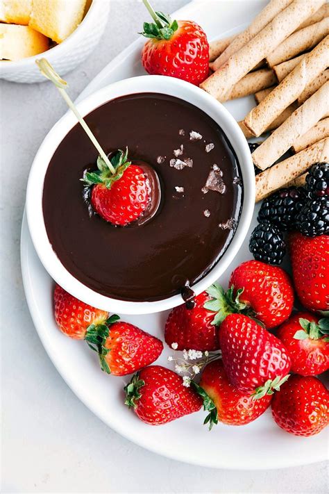 chocolate fondue - Recherche Google | Easy chocolate, Fast dessert ...