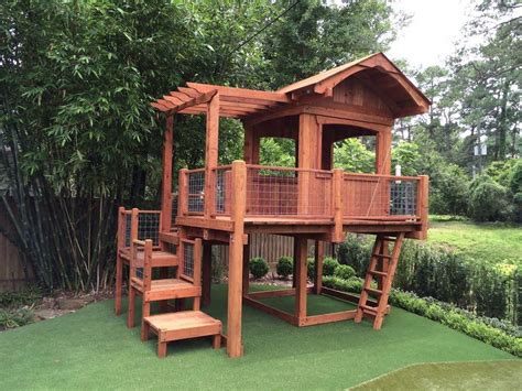 Offering Custom Redwood and Cedar Playsets and Swing Sets, Custom ...