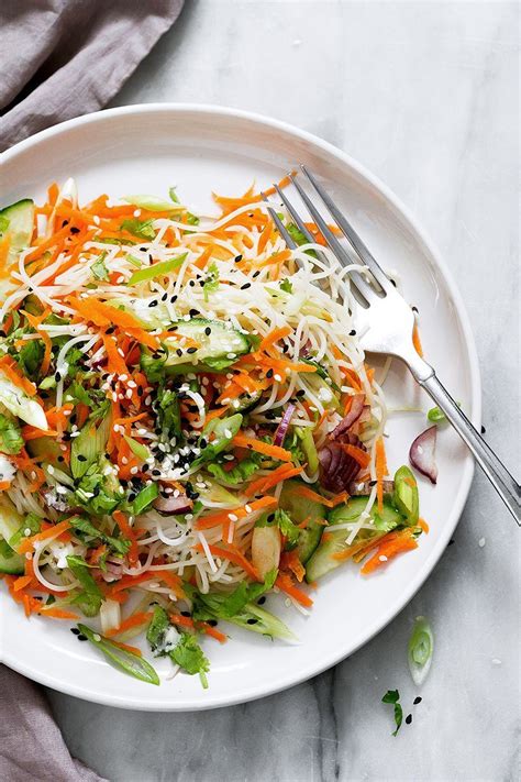 Spring Roll Noodle Salad Recipe – Noodle Pasta Salad Recipe — Eatwell101