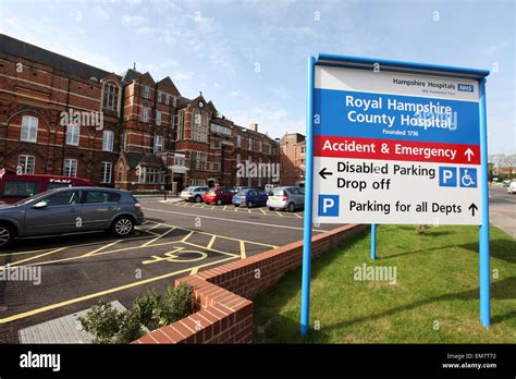 Royal Hampshire County Hospital Winchester Stock Photo - Alamy