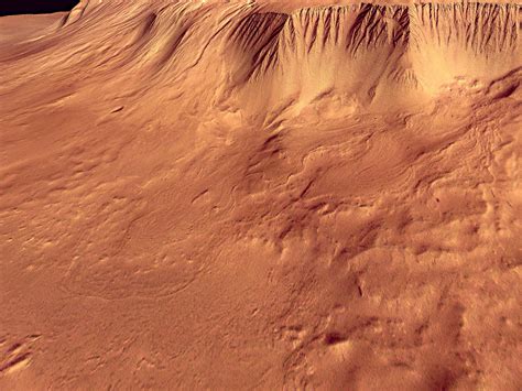 ESA - Escarpment and landslides of Olympus Mons