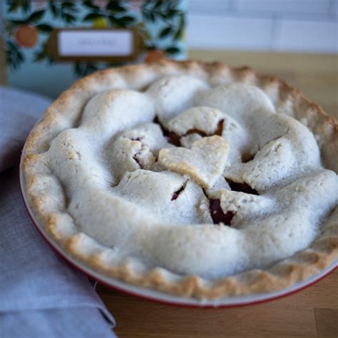 Fresh Plum Pie and Simple Oil Pie Crust » Modern Home Economics