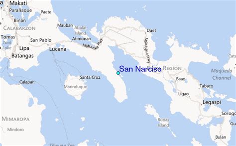 San Narciso Tide Station Location Guide