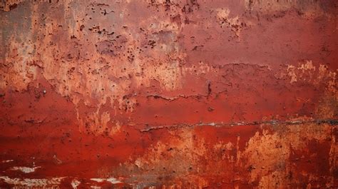 Rusty And Weathered Red Metal Texture Backdrop Background, Red Metal ...