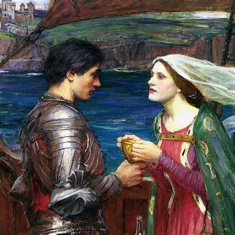 Tristan and Isolde by John William Waterhouse