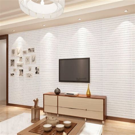 3d Brick Wallpaper - Living Room Brick Style - 1000x1000 Wallpaper - teahub.io