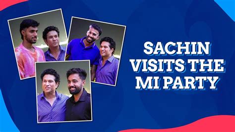 Sachin Tendulkar is in the house! | Mumbai Indians - Mumbai Indians