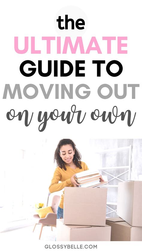 A Beginner's Guide: How To Move Out For The First Time On Your Own | First time moving out ...