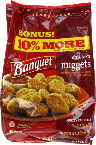 Banquet Chicken Nuggets, 29.5 Oz - Kroger