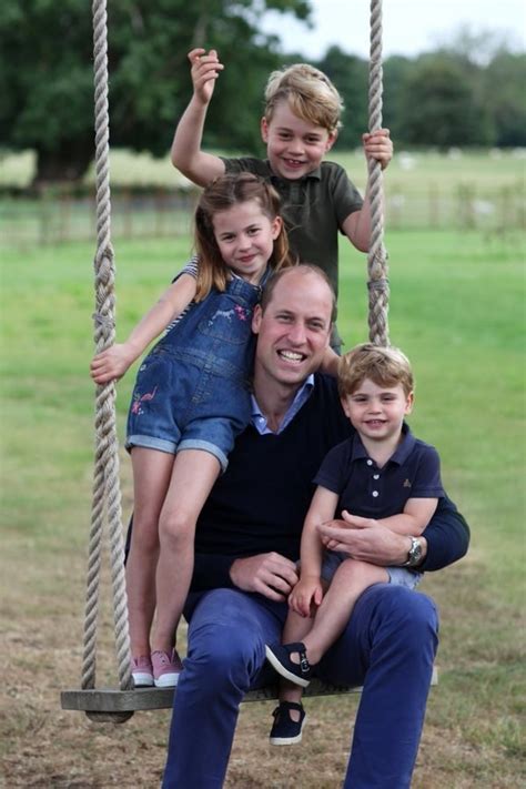 New Royal Photos Of Prince William And Kids Released For His Birthday, Father's Day