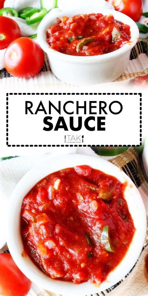 Ranchero Sauce Recipe | The Anthony Kitchen