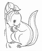 Print Chipmunk Coloring Page  Free Printable Pages For Kids sketch template