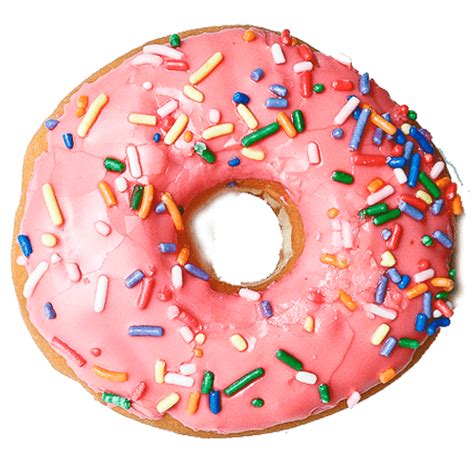 Donut Rosa PNG transparente - StickPNG