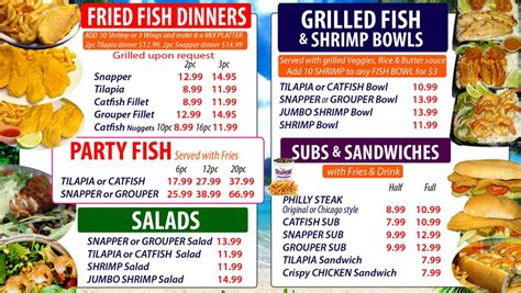 Full Menu — Snappersonbroward