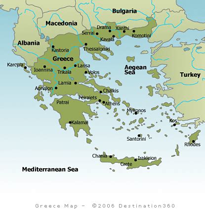 Greece Map