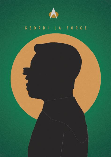 MINIMAL ILLUSTRATIONS OF STAR TREK: TNG OFFICERS :: Behance