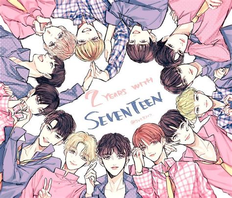 3) Twitter. Seventeen, Seventeen , Seventeen kpop, Seventeen Cartoon HD wallpaper | Pxfuel