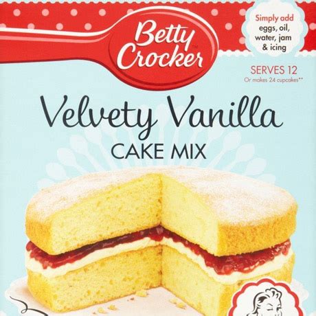 Betty Crocker Vanilla Cake Mix - Photo On A Cake