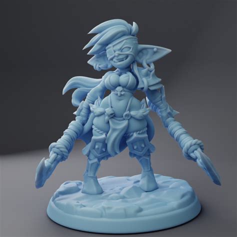 3D Printable Boss Goblin by Twin Goddess Miniatures