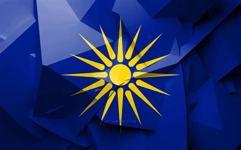 Download Greek Macedonia Flag Abstract Background Wallpaper ...