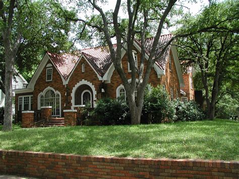 Brick Tudor revival style home built in 1939 in the historic and charming Austin Texas Bryker ...