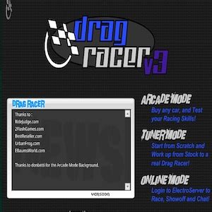 Drag Racer V3 Hacked - No Flash Game