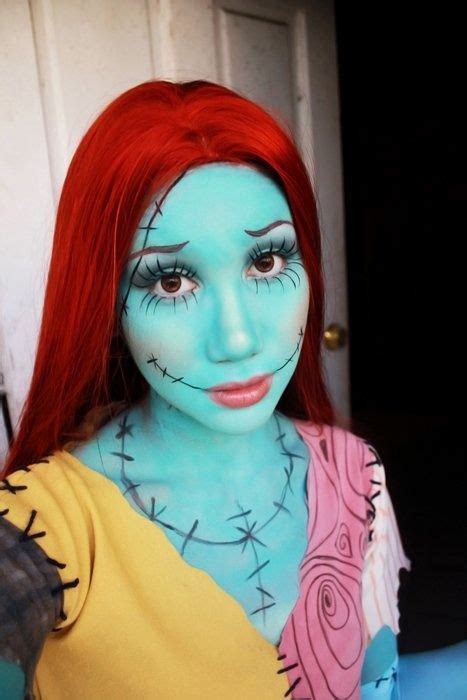 Skin + Beauty + Fashion — Sally - Nightmare Before Christmas makeup. | Nightmare before ...