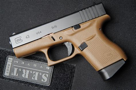 Glock 43 in battlefield green : r/guns