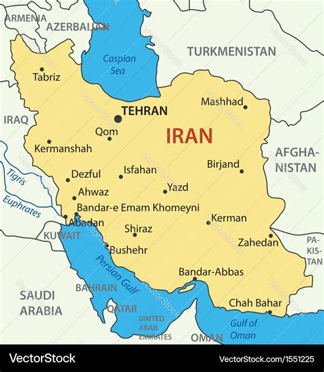 Irán Mapa | MAPA