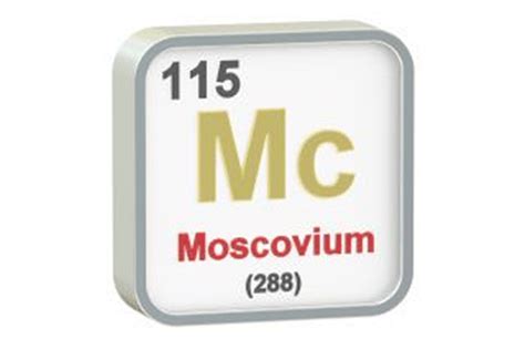 Moscovium: Properties, Isotopes, Sources, Uses