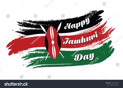 Kenya Independence Day Vector Design Happy Jamhuri Day ConceptDay#Vector#Kenya#Independence ...