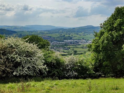 Craven Arms viewed from Halford Wood © Mat Fascione :: Geograph Britain ...