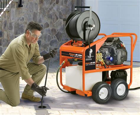 General's JM-3080 Water Jetter Solves A Dam Tough Problem!