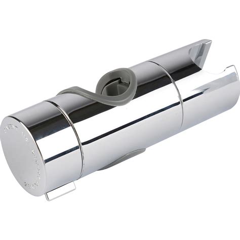 Croydex Shower Riser Rail Slider Chrome | Toolstation