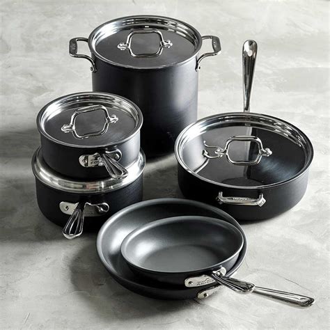 All-Clad NS1 Nonstick Induction 10-Piece Cookware Set