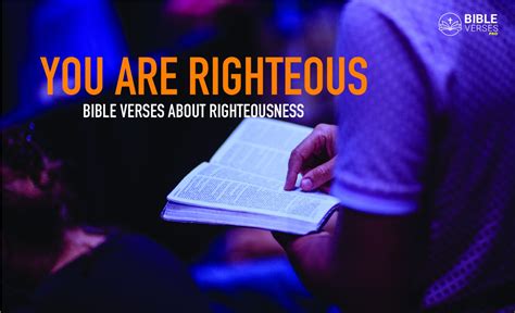 bible verses about the righteous man - Bible Verses