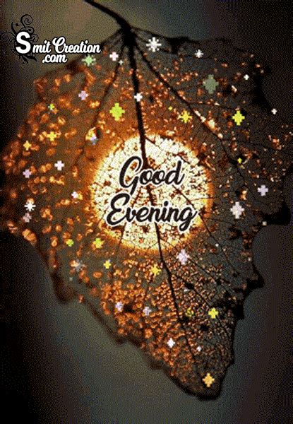 Good Evening Animated Gif Image - SmitCreation.com