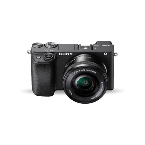 Buy Sony Alpha Ilce-6400L 24.2Mp Mirrorless Camera (Black) with 16-50Mm Power Optical Zoom Lens ...