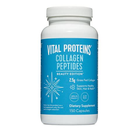 Vital Proteins Collagen Peptides + Beauty Capsules, 150 ct - Walmart ...