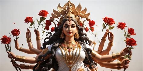 Premium AI Image | Goddess Durga Devi