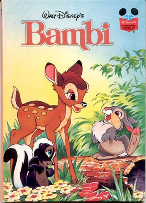 Walt Disney's Bambi- Grolier Book Club Edition- hb